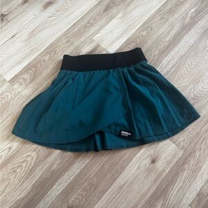 Black and Teal Girls Skirt